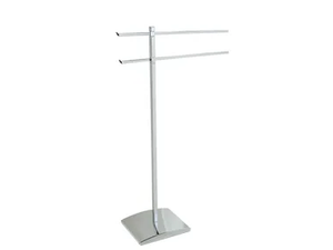 AKKA - Standing chromed brass towel rack - Accessories by KOH-I-NOOR