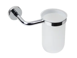 TITO - Wall-mounted etched glass toothbrush holder - Sanitary accessories by KOH-I-NOOR
