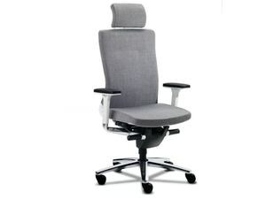 LAMIGA - Executive chair with 5-spoke base with armrests - Office Chair by König Neurath