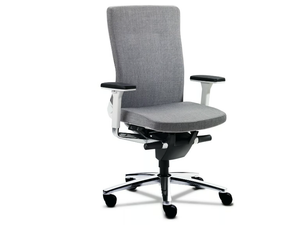LAMIGA - Office chair with armrests with 5-Spoke base - Office Chair by König Neurath
