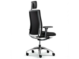 OKAY II - Recliner office chair with castors with 5-Spoke base - Chair by König Neurath