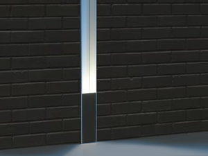 DOLMA 80 OUTDOOR & SHOWER - Aluminium Outdoor linear profile - Shower by Kreon