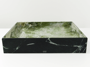 BLESSED SQUARE - Countertop square marble washbasin - Washbasin by Kreoo