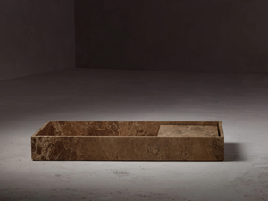 EMPIRE - Rectangular marble washbasin - Washbasin by Kreoo