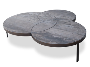 JACKIE - Marble coffee table - Coffee table by Kreoo
