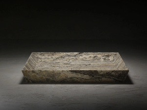 SHADE - Square marble shower tray - Shower tray by Kreoo