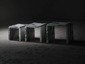 STARS - Marble stool - Stool by Kreoo
