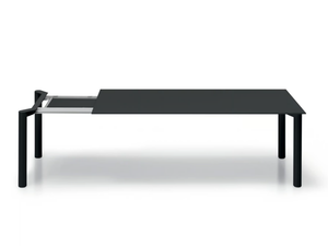 BODONI - Extending rectangular table - Table by Kristalia