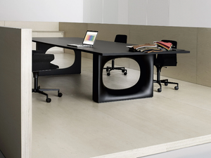 HOLO - Rectangular meeting table - Table by Kristalia