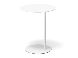 LIBRIO - Round metal side table - Coffee table by Kristalia