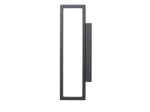 RECTANGLE - LED stainless steel wall lamp - Wall lamp by Kristina Dam Studio
