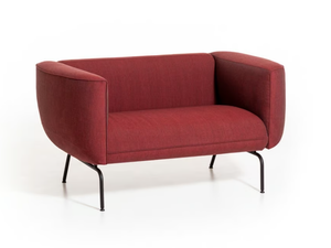 COUCHETTE - Fabric armchair with armrests - Armchair by La Cividina