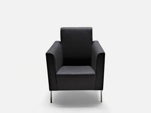 HOLIDAY - Upholstered fabric easy chair with armrests - Armchair by La Cividina