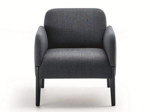 JOIN - Upholstered guest chair with armrests - Chair by La Cividina