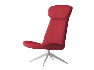 MYPLACE - Swivel fabric armchair with headrest - Armchair by La Cividina