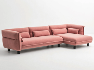 NAP - Fabric sofa with chaise longue - Sofa by La Cividina