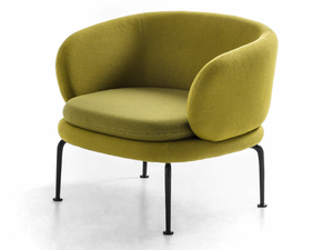 SOAVE - Fabric lobby chair - Chair by La Cividina