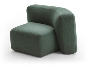 SUISEKI - Fabric armchair - Armchair by La Cividina