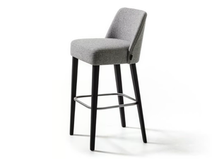 VELOUR - High fabric stool - Stool by La Cividina
