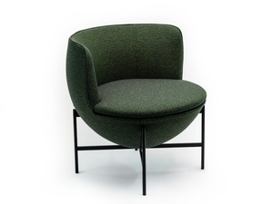 CALICE - Upholstered fabric easy chair - Armchair by La Manufacture