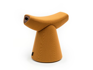 GARDIAN - Low fabric stool - Stool by La Manufacture