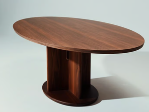 INTERSECTION - Oval solid wood table - Table by La Manufacture