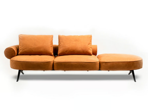 LUIZET - 3 seater sectional leather sofa - Sofa by La Manufacture