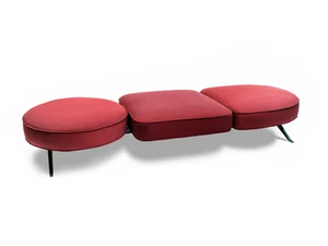 LUIZET - Modular fabric bench - Bench by La Manufacture