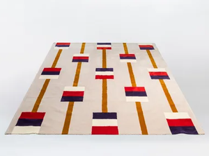 PLAYTIME ABACUS - Rectangular wool rug with geometric shapes - Rug by La Manufacture
