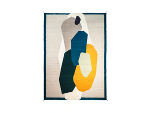 PLAYTIME ROCK PAPER SCISSORS - Patterned rectangular wool rug - Rug by La Manufacture