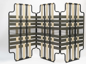 VENIER - Leather and metal screen - Screens by La Manufacture