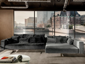 AIR - 0949 - Modular sofa with chaise longue - Sofa by Lago