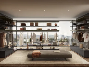 AIR - 1471 - Sectional walk-in wardrobe - wardrobe by Lago