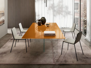 AIR GLASS - Glass table - Table by Lago