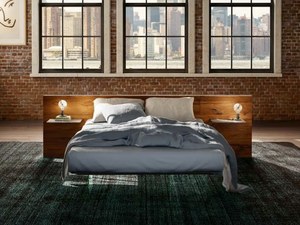 AIR WILDWOOD - Double bed - Bed frame by Lago