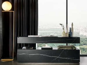 AIR X GLASS 0862 - Sideboard with drawers - Cabinet by Lago