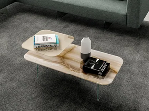 BLENDIE 1416 - Glass coffee table - Coffee table by Lago