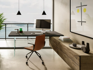 HOME OFFICE 1257 - Sectional writing desk - Desk by Lago