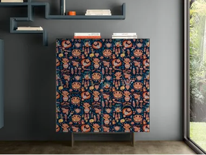 MATERIA 1010 - Glass sideboard - Cabinet by Lago