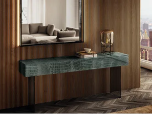 MATERIA - 1475 - Rectangular glass console table - Console by Lago