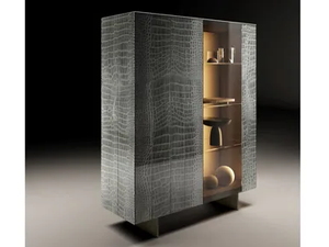 N.O.W. - 1376 - Glass highboard - Cabinet by Lago