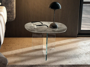 PLEASURE 1417 - 1418 - 1419 - Glass coffee table / bedside table - Coffee table by Lago