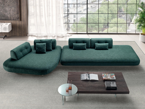 SAND - 1153 - Corner fabric sofa - Sofa by Lago