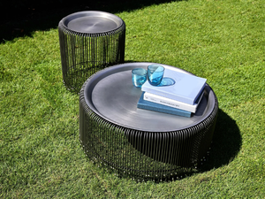 CHOUILLY - Round iron coffee table - Side table by Lambert