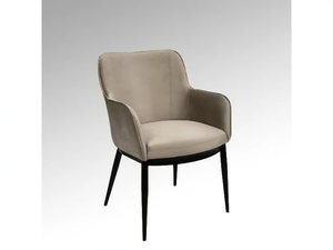 FELIX - Upholstered fabric chair with armrests - Chair by Lambert
