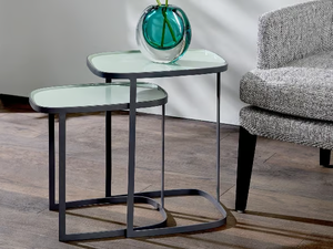 LEON - Iron side table - Coffee table by Lambert