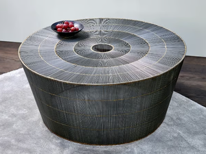 THOBAN - Round wire mesh coffee table - Coffee table by Lambert