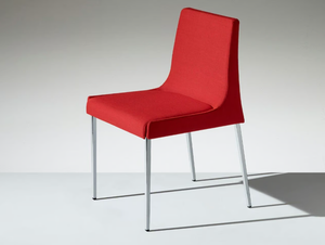 FLEET - Leather reception chair - Chair by LAMM