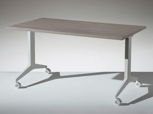 FLIP - Folding wooden office desk with flip-top - Desk by LAMM