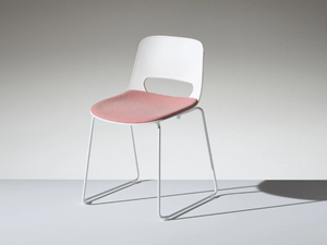 LUCKY - Sled base polypropylene chair - Chair by LAMM